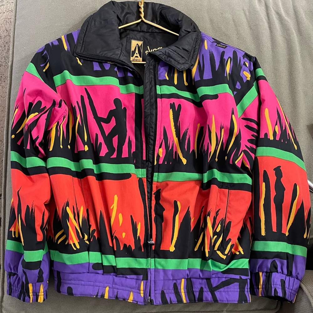 Vibrant Multicolor Women’s Skea Paris/Vail Ski Jacket